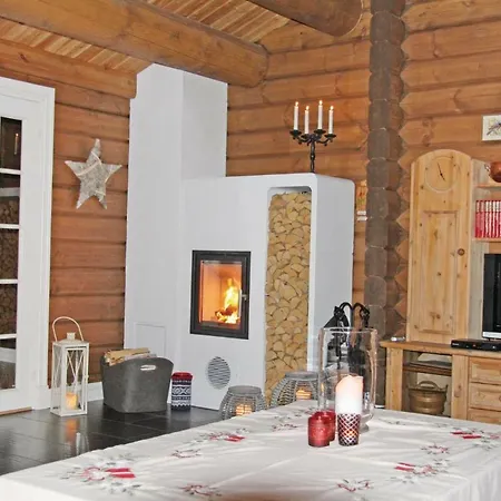 Hol With A Fireplace 02 בית נופש Hovet