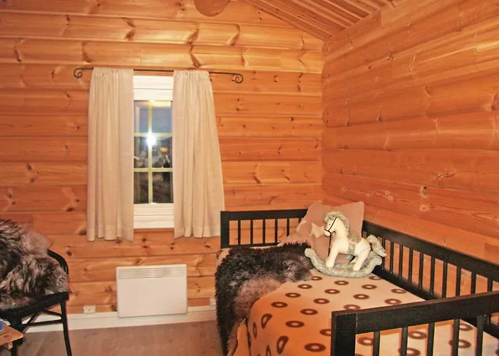 Feriehus Hol With A Fireplace 02 Hovet