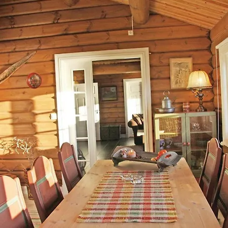 別荘 Hol With A Fireplace 02 Hovet